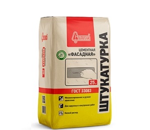 Штукатурка цементная Старатели, 25 кг Штукатурка цементная Старатели, 25 кг