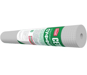 Сетка стеклотканевая штукатурная Суффикс 5х5 мм, 1х50 м