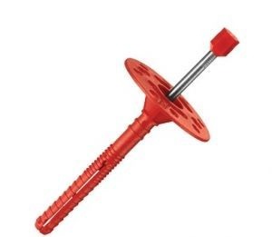 Дюбель для теплоизоляции с металлическим гвоздем Tech-Krep IZL-T 10х120 мм (1000 шт/уп)