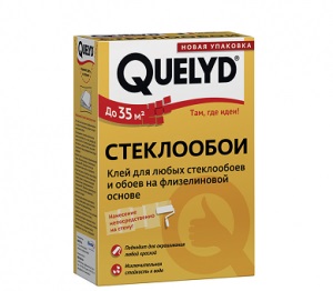 Клей обойный Quelyd Стеклообои, 0,5 кг Клей обойный Quelyd Стеклообои, 0,5 кг