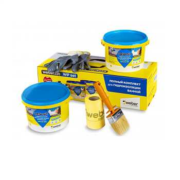 Комплект д/гидроиз. ванной Weber TEC WP SET