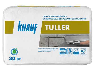 Штукатурка гипсовая Knauf Tuller, 30 кг