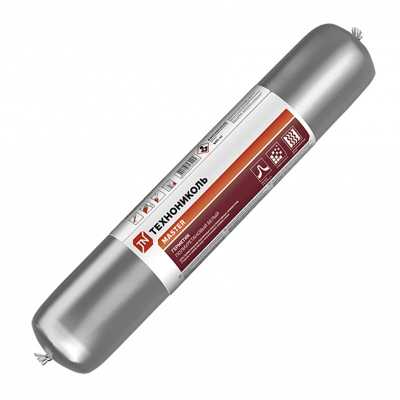 Герметик ТЕХНОНИКОЛЬ ПУ MASTER серый 600 мл
