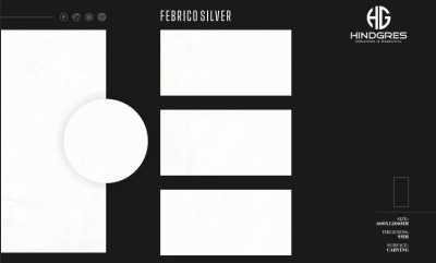 Керамогранит FEBRICO SILVER CARV 600*600*8,5 мм